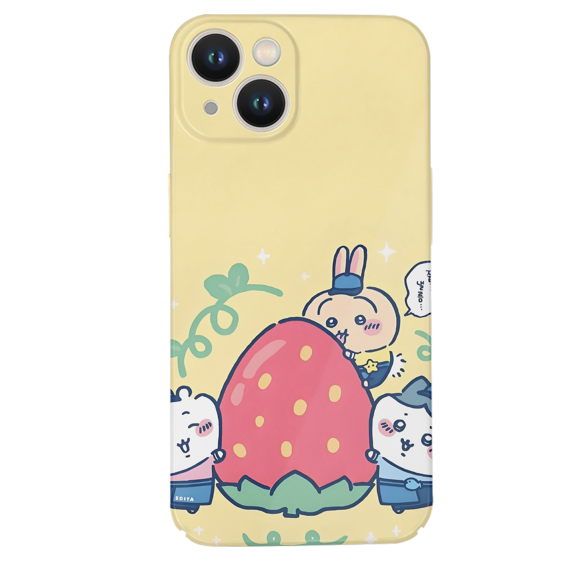（画像用） ちいかわ Chii-kawa 【iPhone 14シリーズ対応】ハードケース